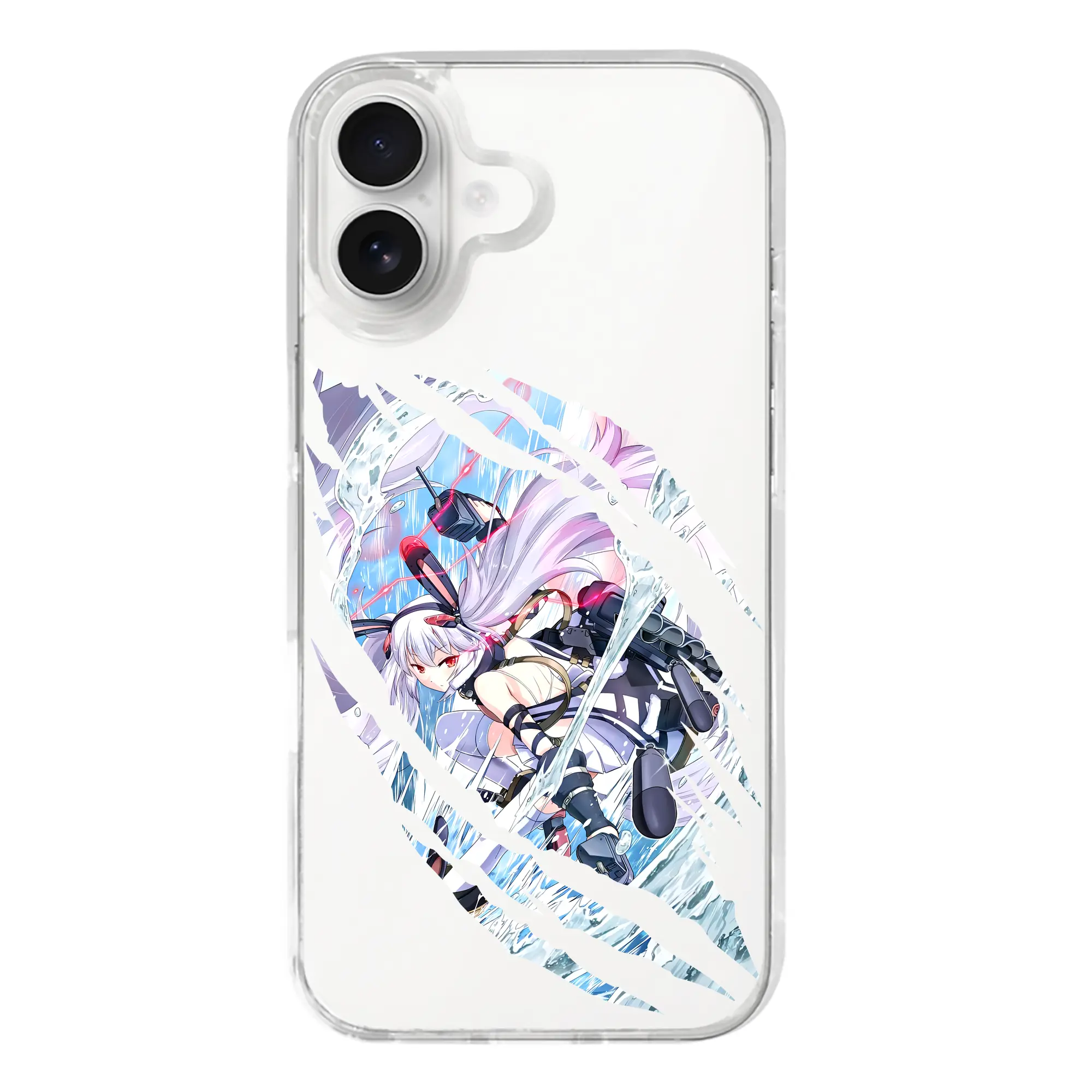 アズールレーン グッズ,ラフィー - iPhone 17シリーズ 透明スマホケース – 薄型・耐衝撃・精密フィット保護カバー